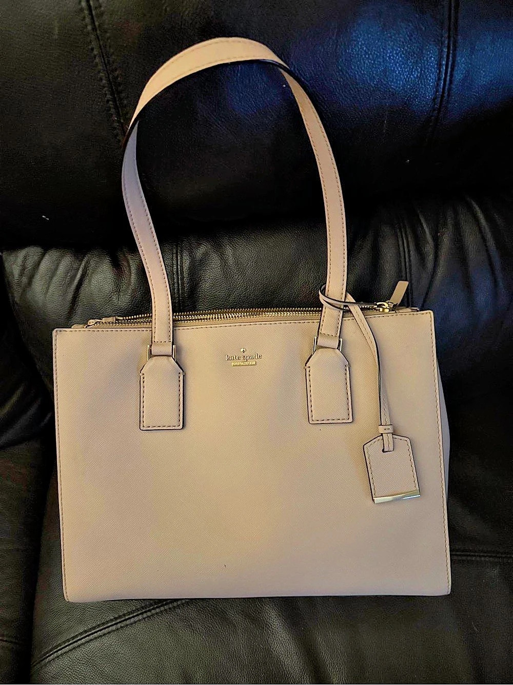 Kate Spade Structured Satchel in Pink Like New